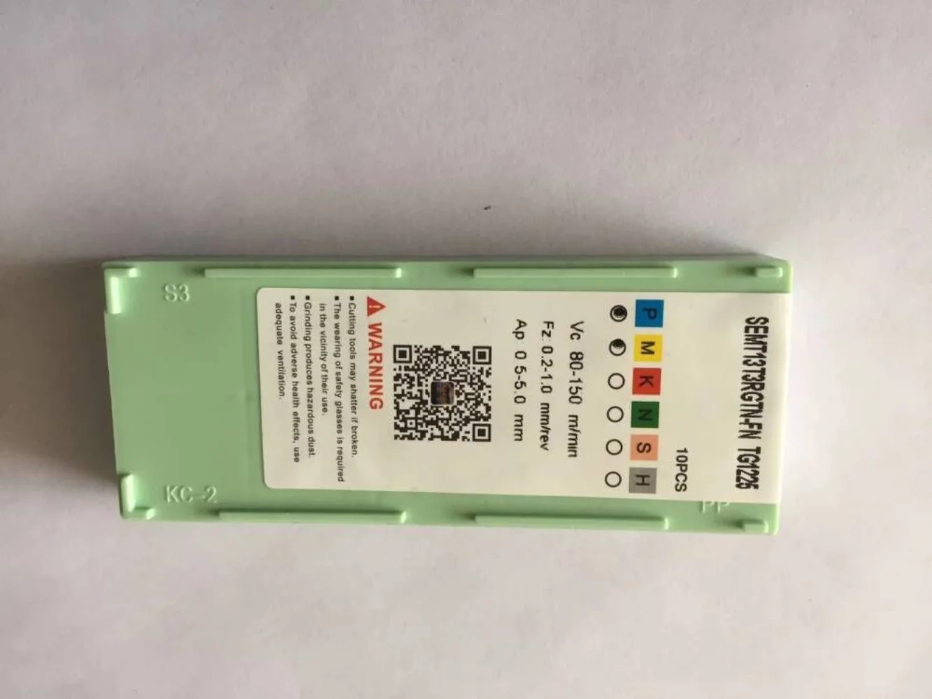 Imagem -03 - Raiz de Ferro Semt13t3rgtn-fn Tg1225cnc Fresadora de Metal Ferramenta de Moagem Carboneto Inserção 50p