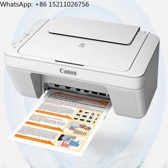 For Canon MG Series PIXMA MG2580WH Inkjet Photo Printer with Scanner/Copier