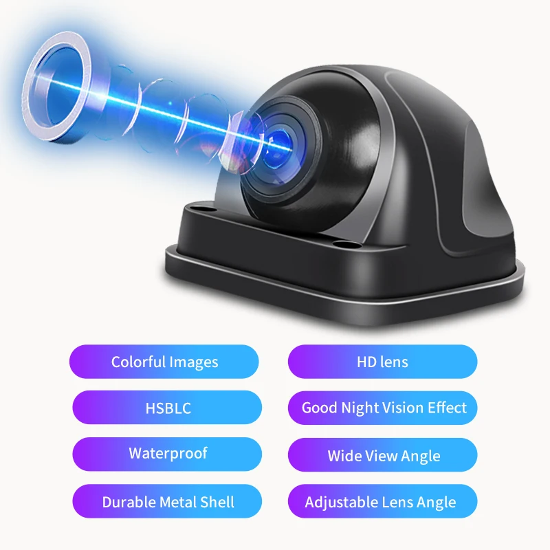 Truck Body Spare Part Rear Side View Mirror for Tractor Bus Electric Car Mirror