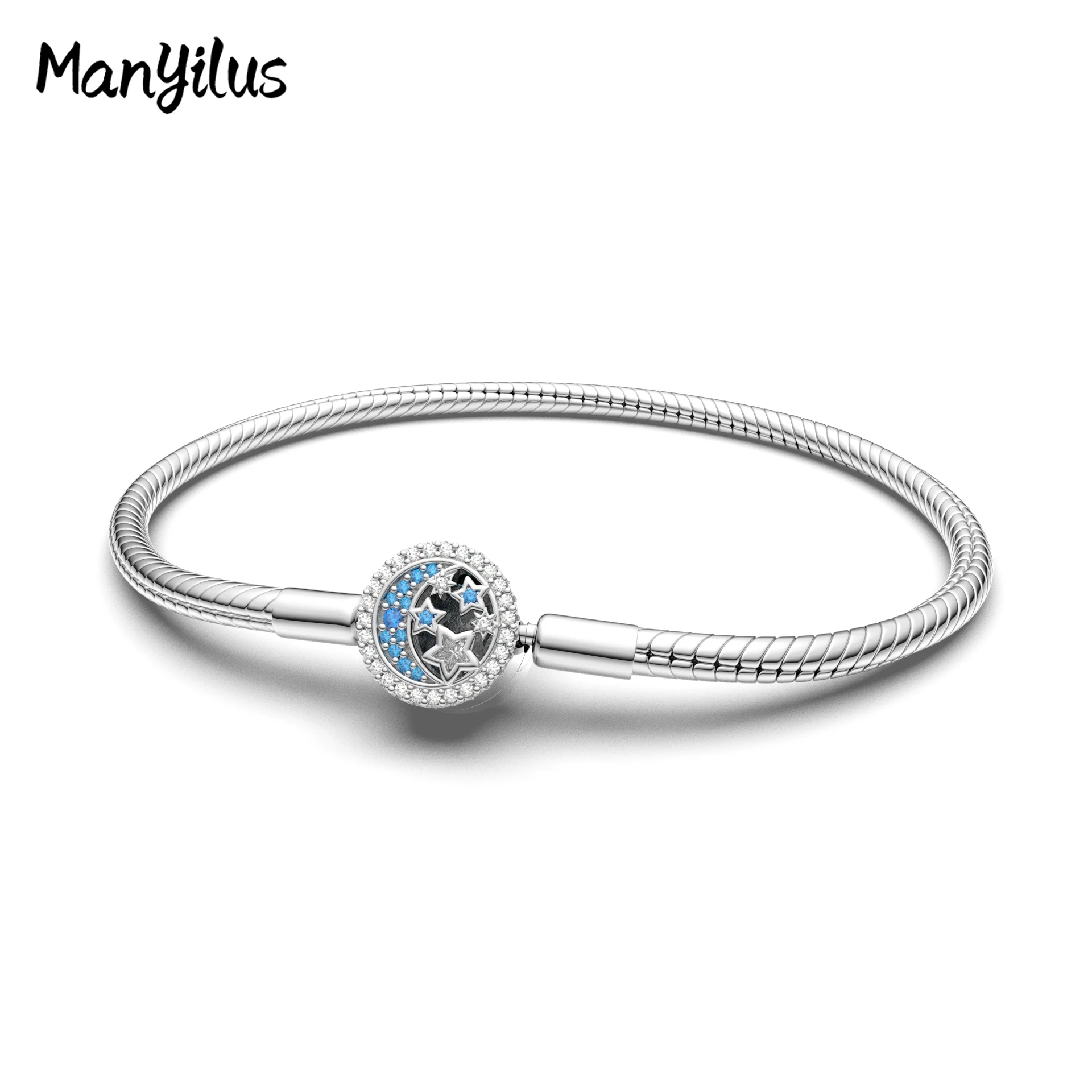 

Manyilus Argent 925 Silver Original Italian Bracelet Charms Jewelry Making Women's Bracelets Woman 99 Cents for 3 Items Braclet