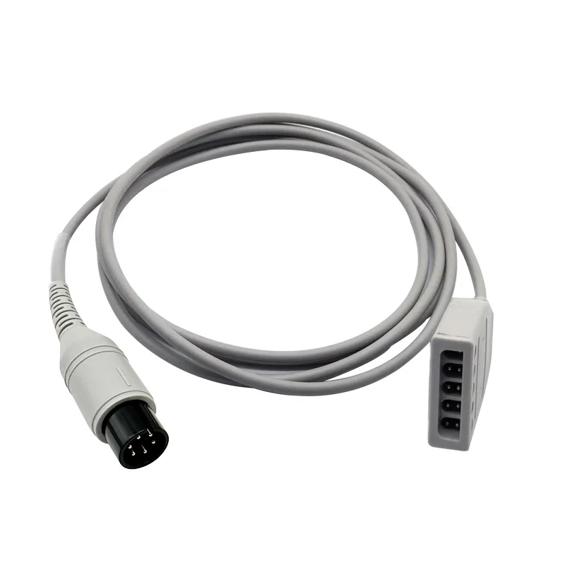 Compatible ECG main cable iMEC series T5/T8 split machine end ECG lead wire 5 lead 3 lead