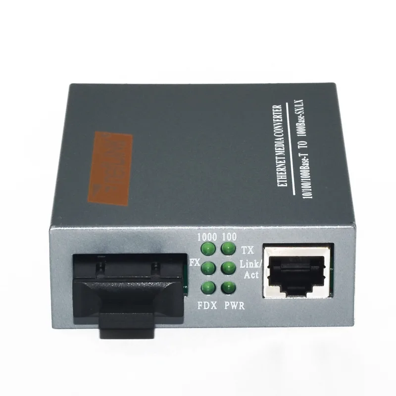 Gigabit external single-mode dual-fiber fiber optic transceiver HTB-GS-03 photoelectric converter