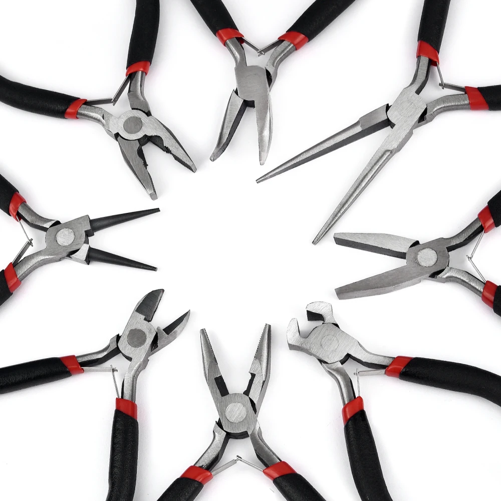 

Multifunctional Hand Tools Jewelry Pliers Equipment Round Nose End Cutting Wire Pliers For Jewelry Making Handmade Accessories