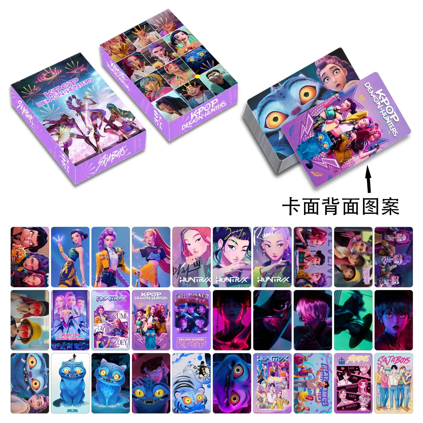 

2025л лазерная радужная флэш-карта ЛОМО KPOP аниме идол наклейка на фотокарточку Chibi Charcoal Premium Collection Edition аниме мультфильм