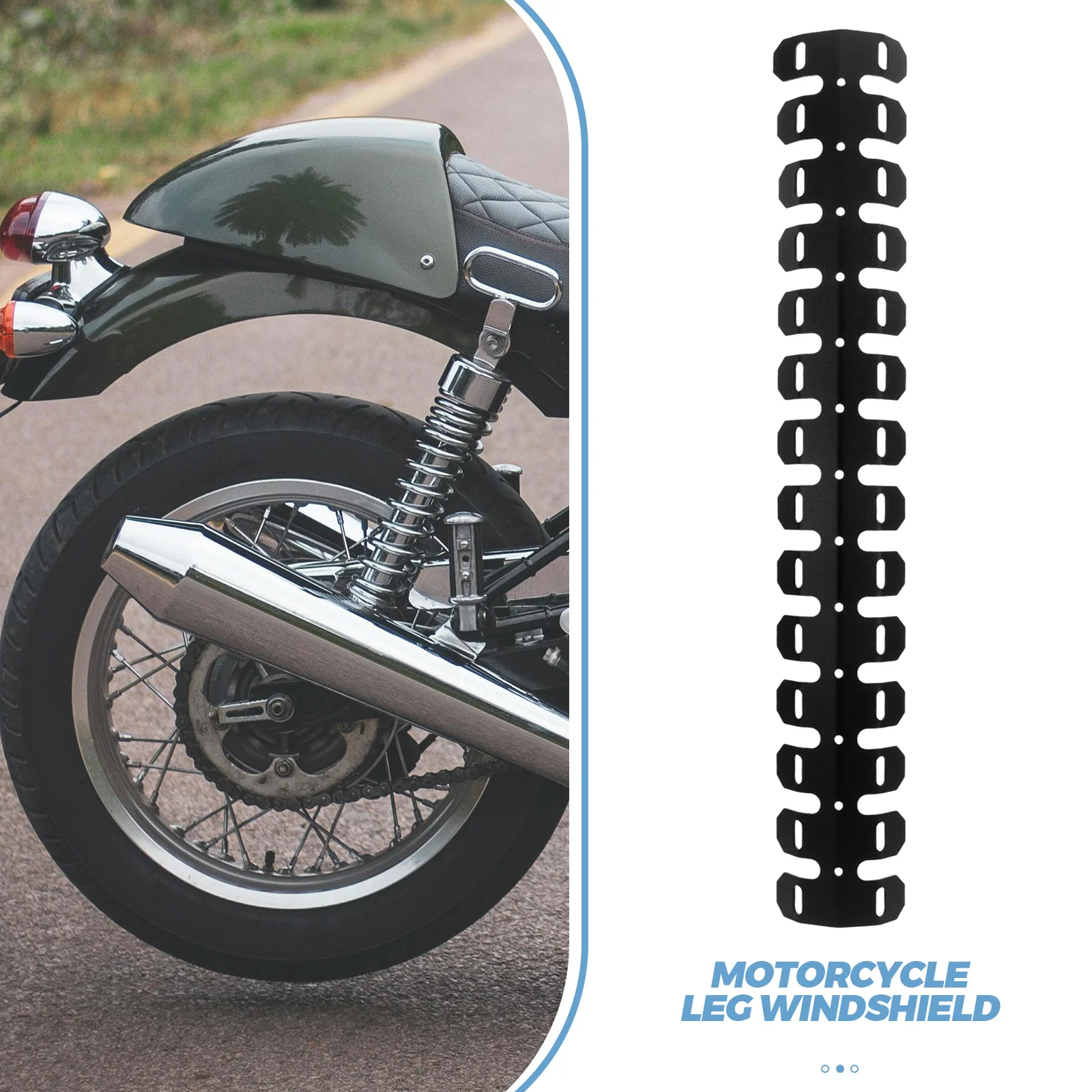 دراجة نارية الحرارة درع غطاء عالية الكفاءة العزل العالمي صالح دائم المعادن لحماية أنابيب العادم دراجة نارية الأنابيب