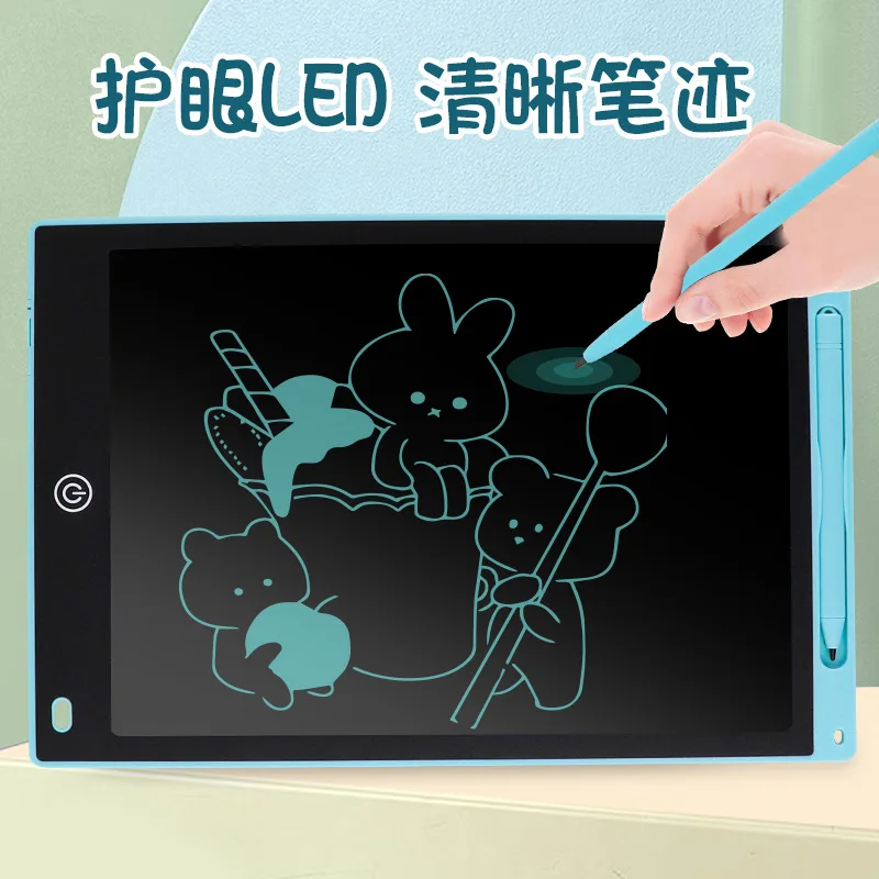 6.5/8.5/10/12 Inch Lcd Writing Tablet Drawing Board Graffiti Sketchpad Mgaic Erasable Handwriting Pad Toys For Kids Boys Gifts