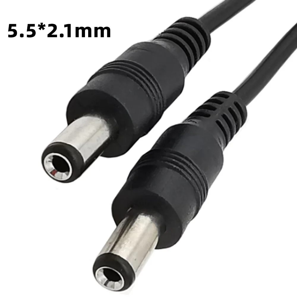 12V 5.5X2.1Mm DC Cáp Chia 1 Nữ 5 Nam Cách Jack Nguồn DC Cáp DC dây Kết Nối Cho Dải Đèn LED Ánh Sáng Camera Quan Sát 40CM