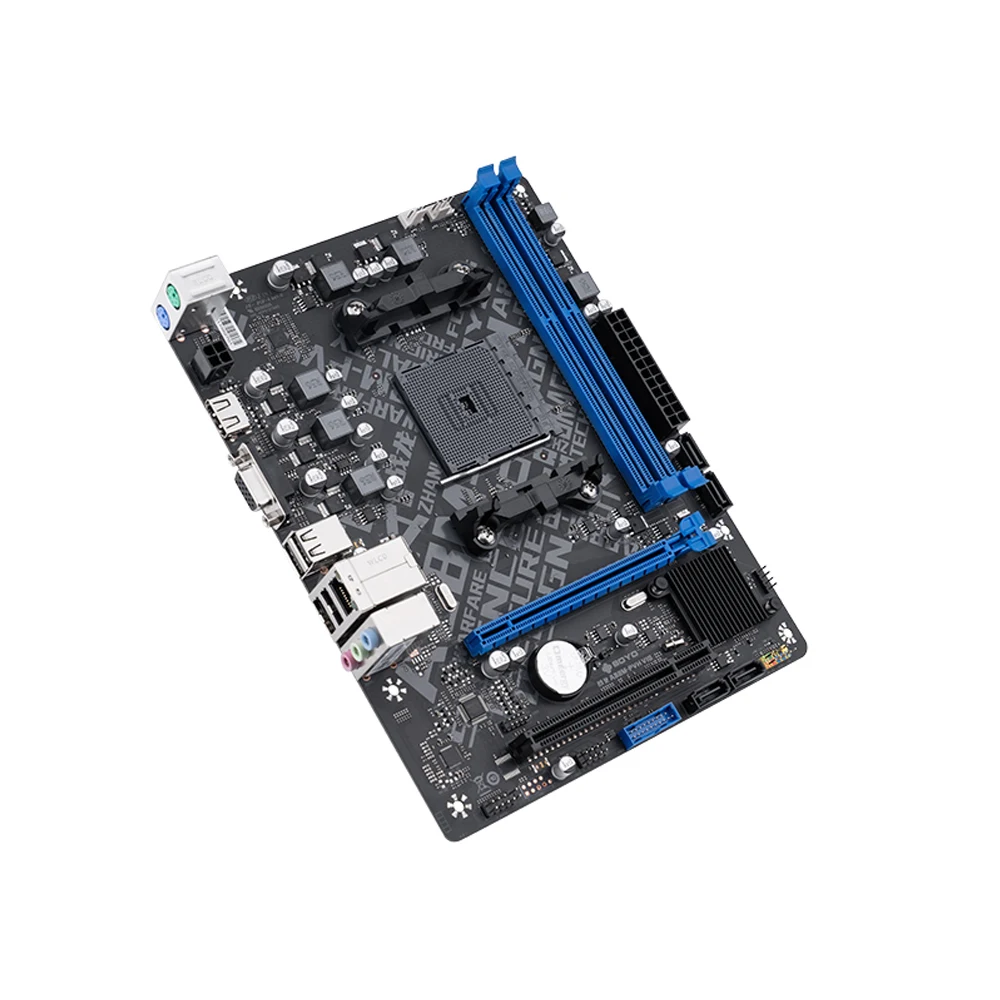 Conjunto de placa-mãe SOYO A88M com CPU A8-7650K DDR3 16G [8GB *2] Componentes de computador Placa-mãe de jogo SATA3 AMD CPU FM2 +/Processador FM2