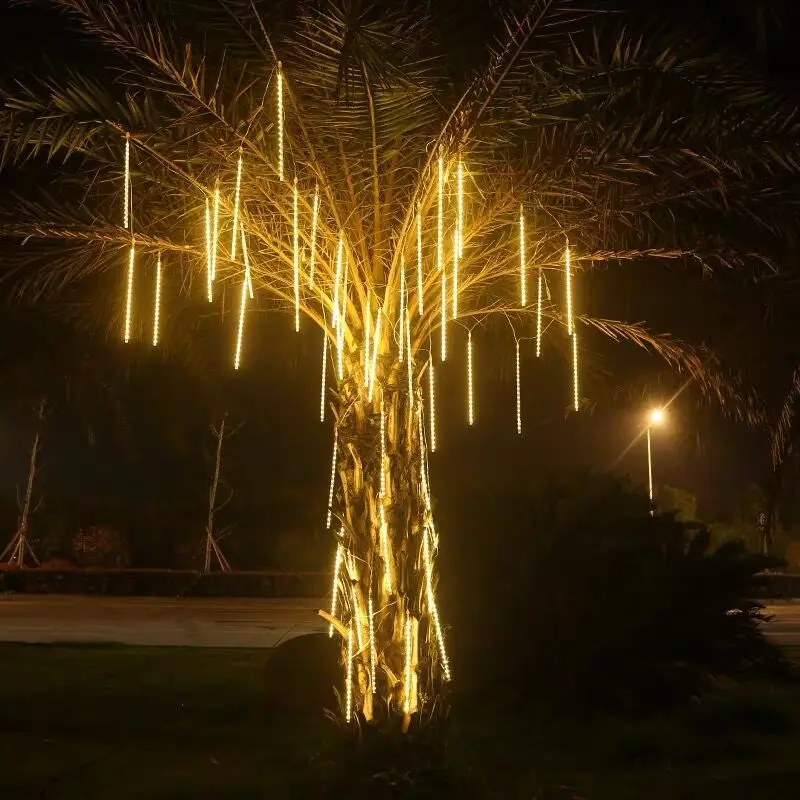 أضواء مطر LED نيزك للاستحمام ، ضوء خيالي ، مقاوم للماء ، هبوط المطر ، حفلة أعياد الميلاد ، ديكور الفناء ، 1 * ، 50 * #3