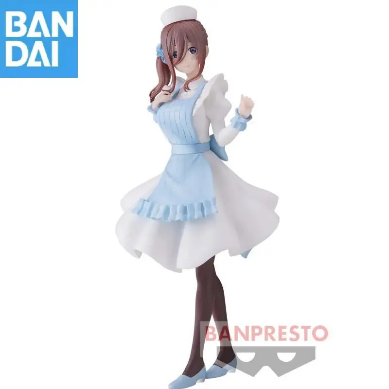 Bandai Namco Banpresto The Quintessential Quintuplets Nurse Nakano Ichika Nino Miku Yotsuba Itsuki Anime Figure Model Toy Gift
