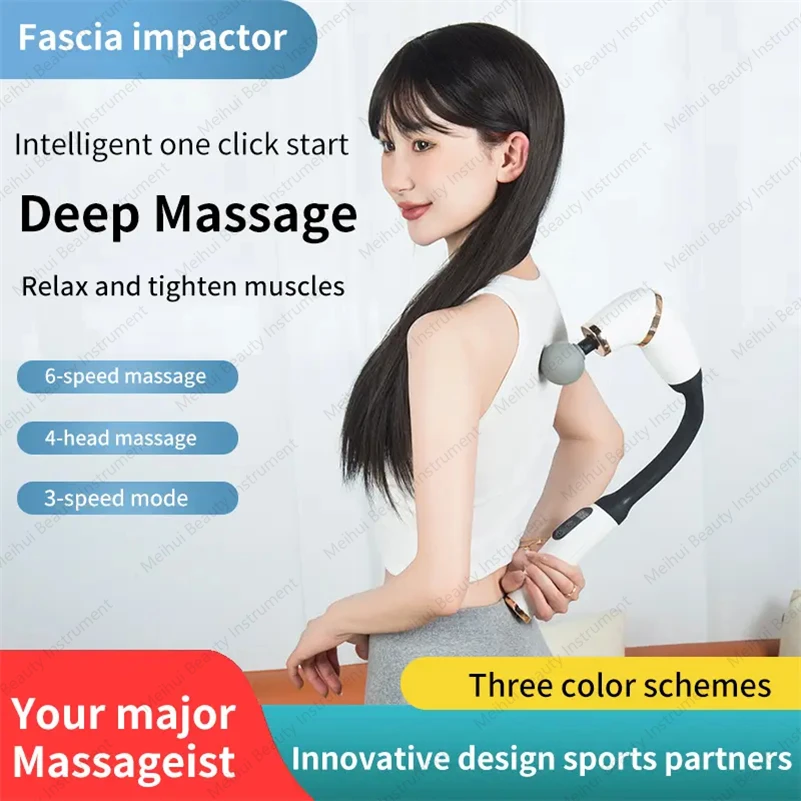 Hot Sale High Quality Handheld Smart Massage Gun Professional Massage Gun Deep Tissue Mini Massage Gun