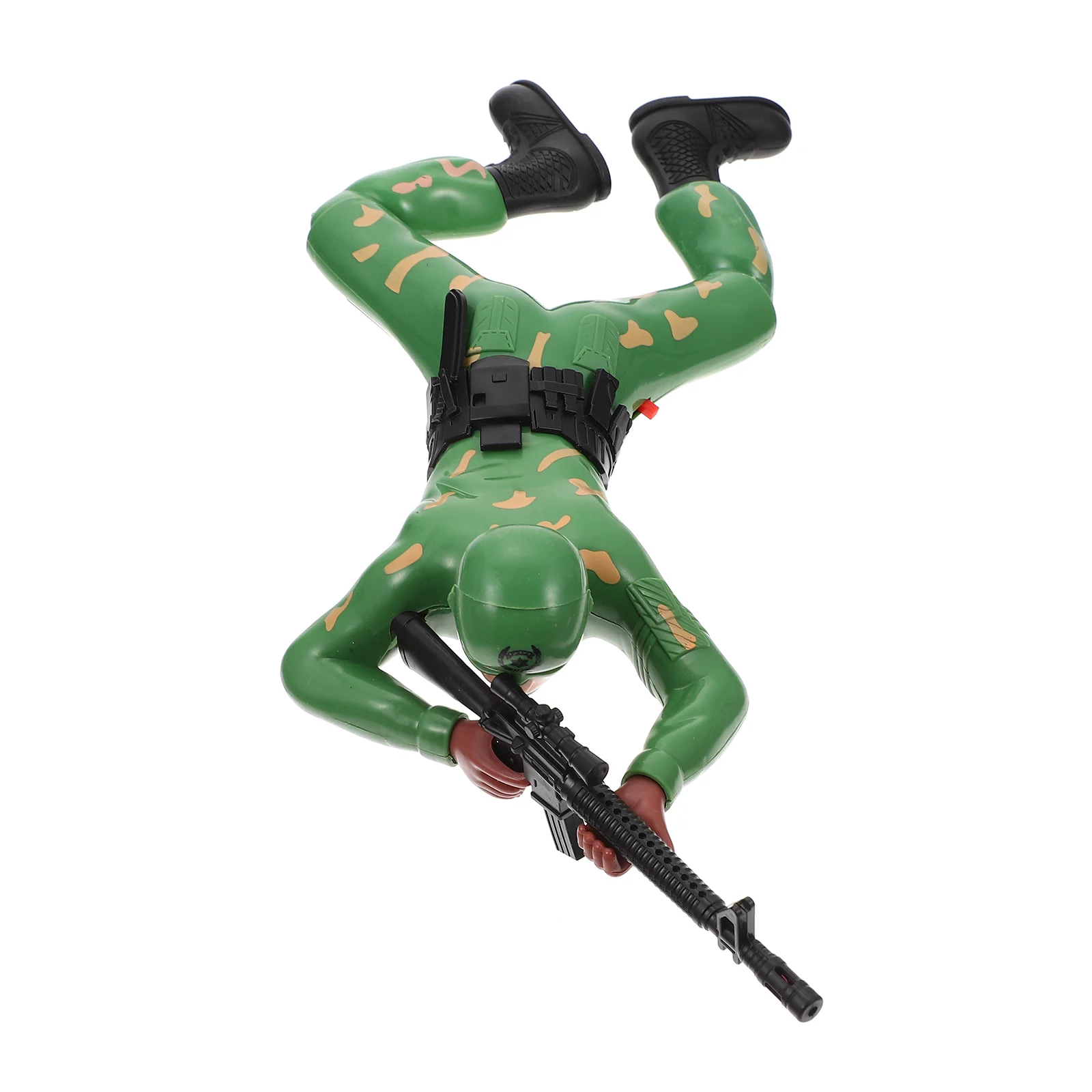 Creeper Figure Funny Gift Soldier Puppet Reward for Crawling Figurine Action Figures Plastic