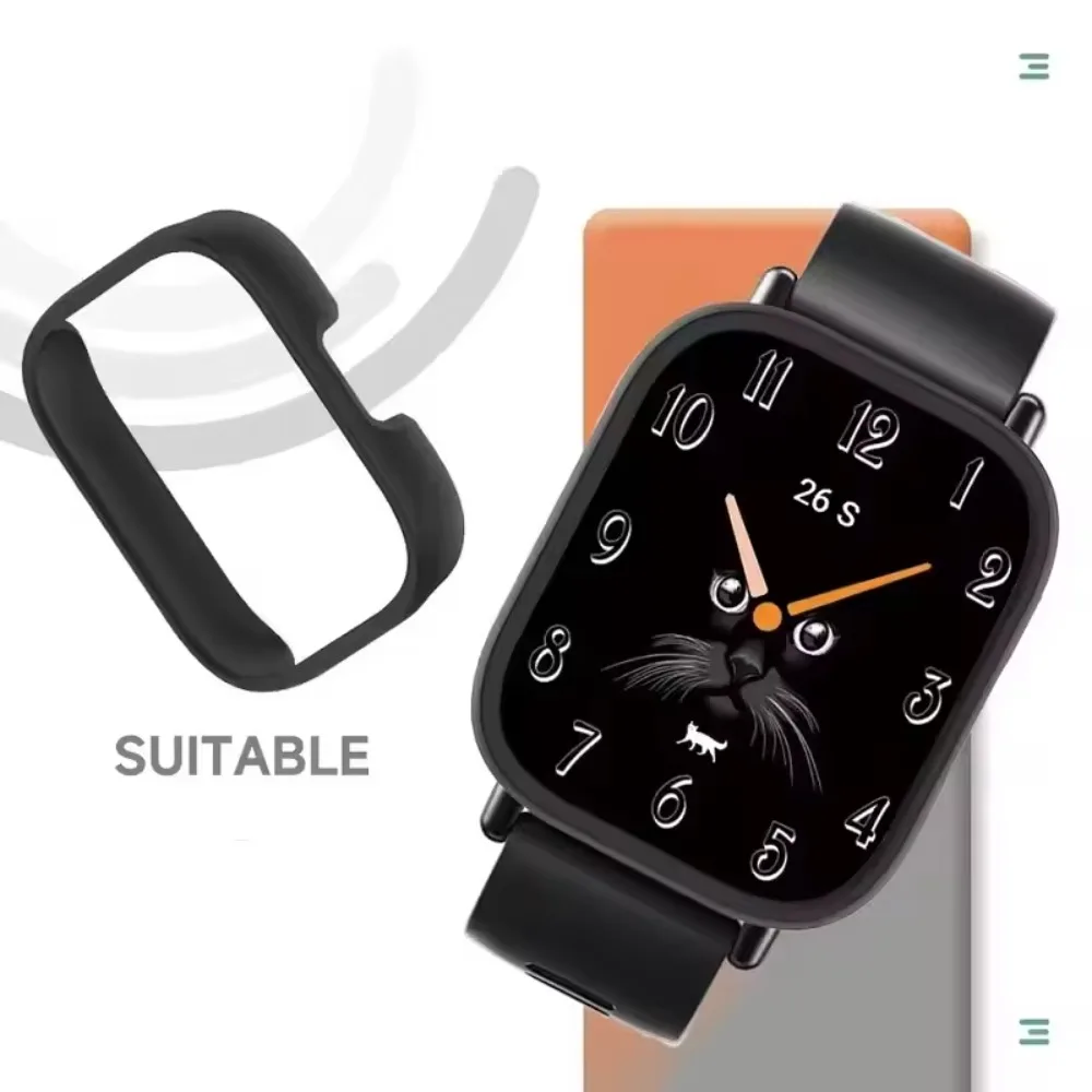 HD Tempered Glass+PC Case for Redmi Watch 5 Active/5 Lite 2 in 1 Screen Glass Protective Shell for Redmi Watch 5 Lite/5 Active