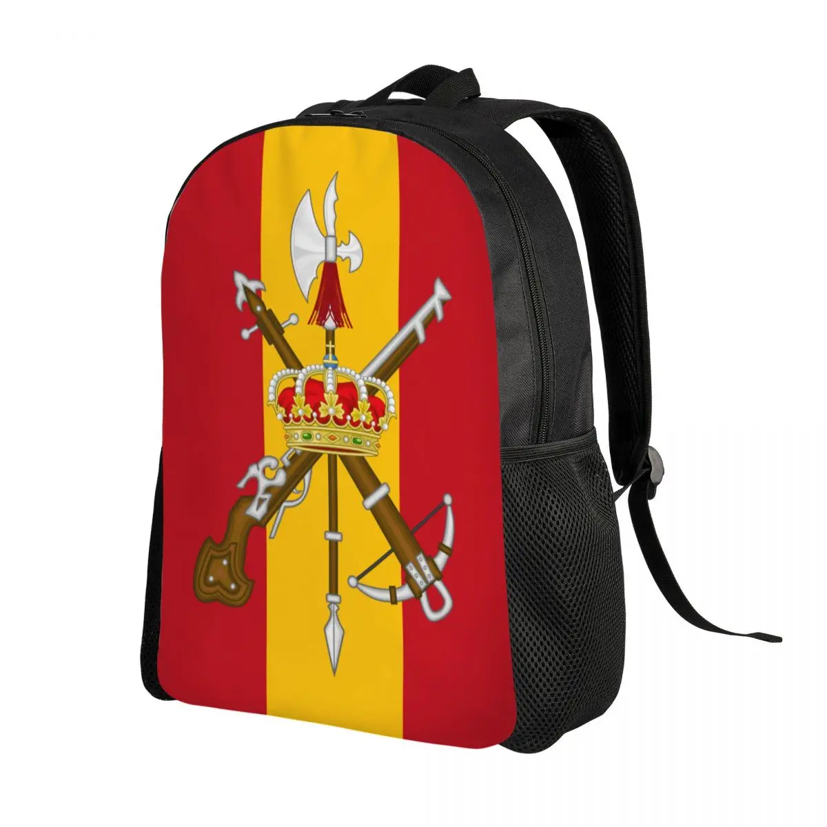 Spanish Legion Laptop Backpack Men Women Casual Bookbag for College School Student Spain Army Military Bag