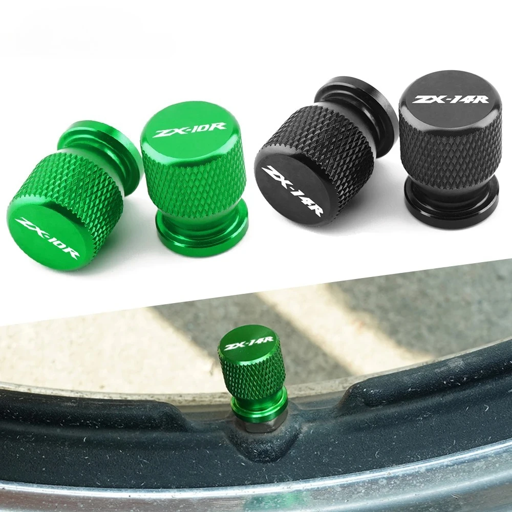 

New Motorbike Wheel Tyre Valve Cap Airtight Stem Cover Plug For Kawasaki Ninja ZX6R ZX10R ZX14R ZX25R ZX-6R ZX-10R ZX-14R ZX-25R