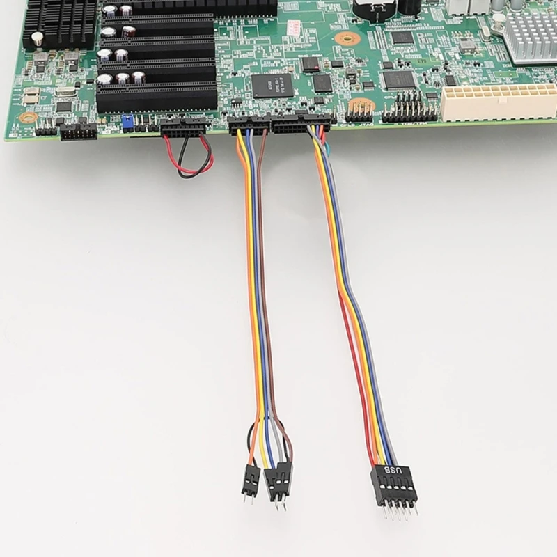 Y1UB Computer Power Reset Schalter Erweiterung Startkabel Fernbedienung Computer