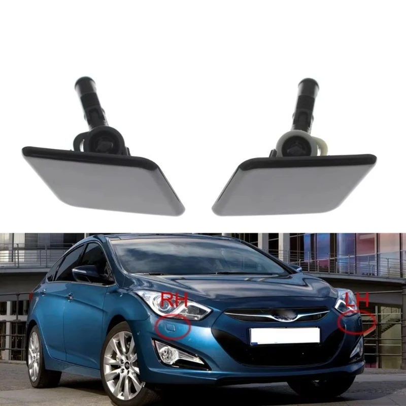 

Direct Replacement Front Bumper Headlight Washer Cover For i40 2011-2014 986803Z000 986903Z000 Easy Installation Design H9EE
