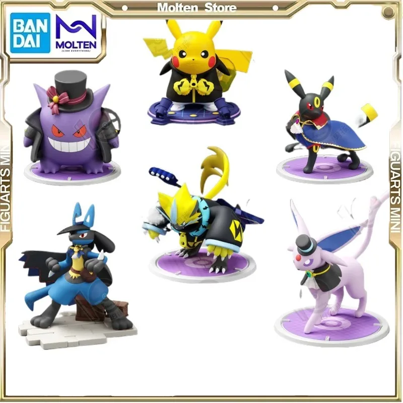 

Bandai Genuine Pokémon UNITE Action Figure Ornament Collectible Toy Decoration Collectible Model Toys Children Birthday Gift