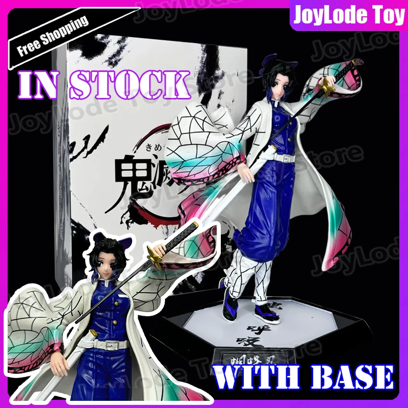 

In Stock 30cm Demon Slayer Figures Anime Kochou Shinobu Figure PVC Statue Kochou Shinobu Figurine Model decoration Toys Gift