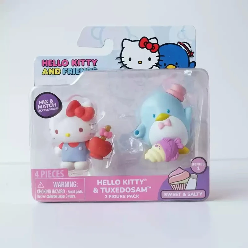 อะนิเมะเฮลโลคิตตี้ มายเมโลดี้ คุโรมิ ปอมปอมปูริน ซินนามอนโรลการ์ตูนรูปเดสก์ท็อปเครื่องประดับเด็กของขวัญวันเกิดของเล่น