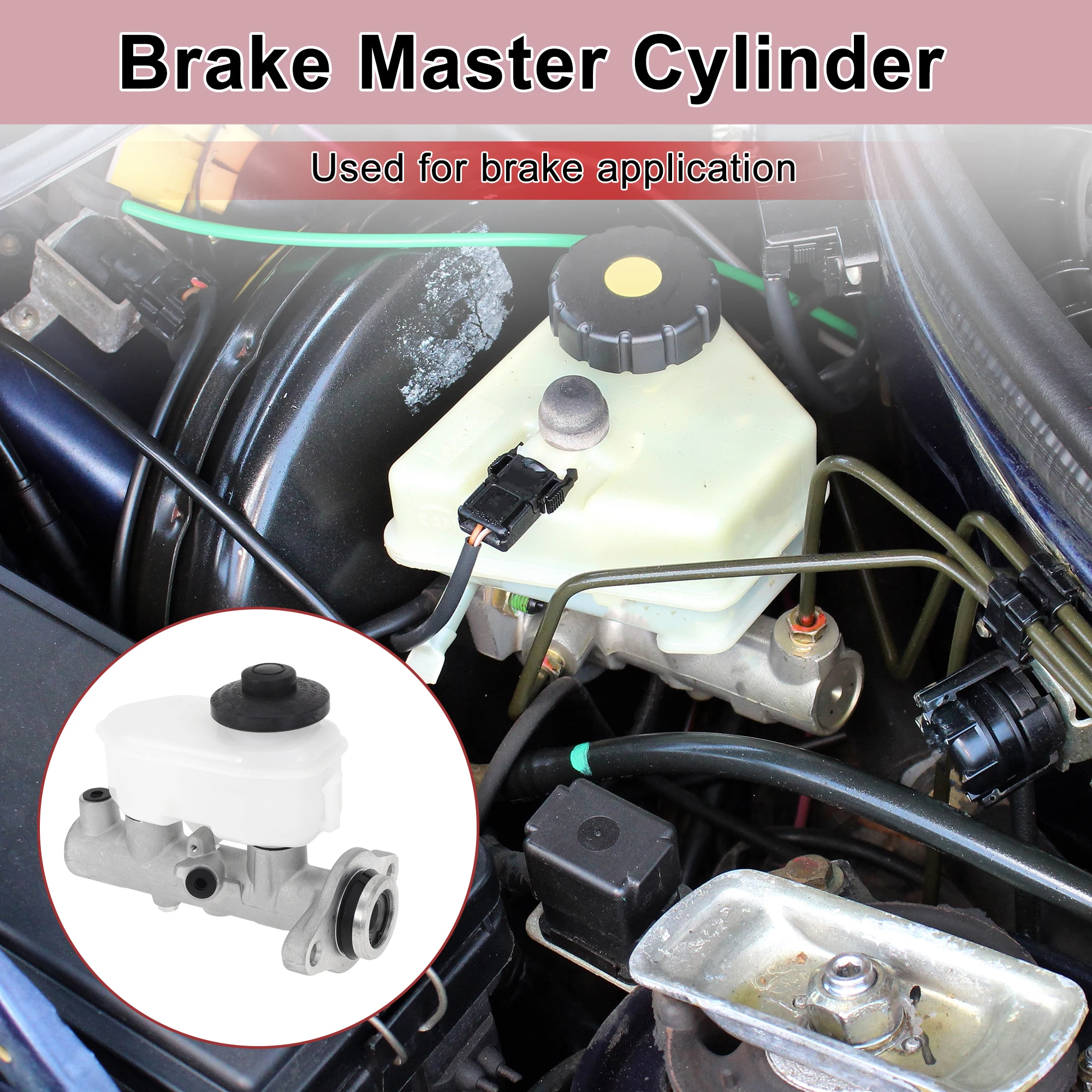 

UXCELL Brake Master Cylinder with Reservoir 4720133130 for Toyota Camry 1995-2001 Hydraulic Master Cylinder Aluminum Alloy