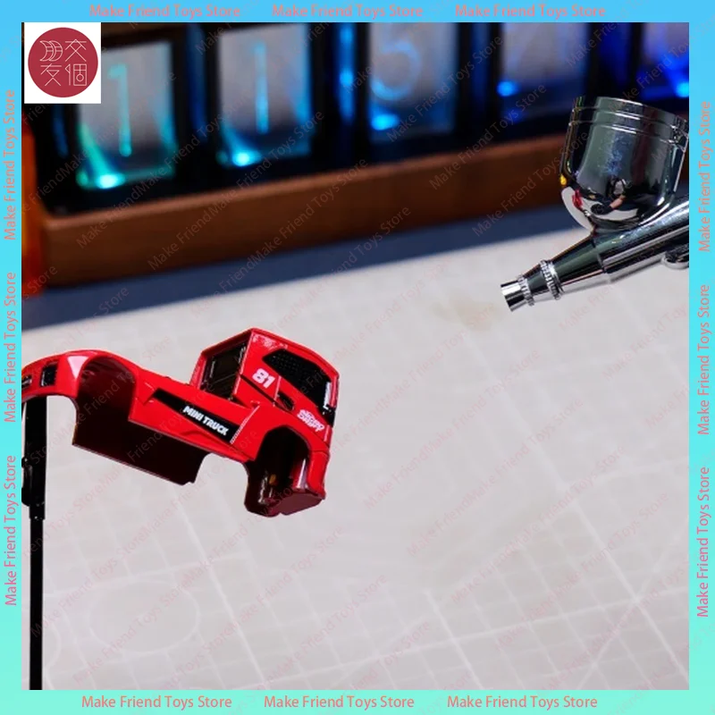 Mcarro Mc081 1:87 4wd شاحنة سيارة الانجراف سيارة التحكم عن بعد نسخة Mcarro Mc081 1:87 Mini 4wd Rc الانجراف شاحنة عالية السرعة الكهربائية