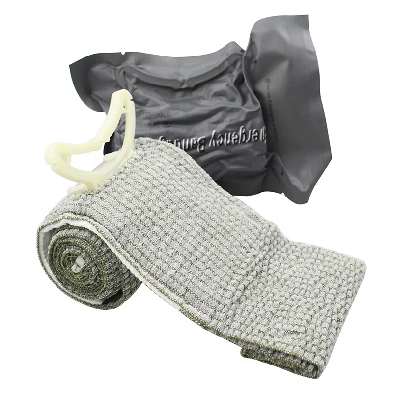 4/6 Inch Israeli Bandage Wound Dressing Emergency Compression Bandage Traumatic Hemostatic Bandage Tactical First Aid Kids IFAK