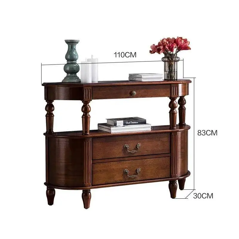 

Versatile Trendy Table Exquisite Entryways Cozy Simple Storage Console Table Modern Glamour Schreibtisch Living Room Furniture