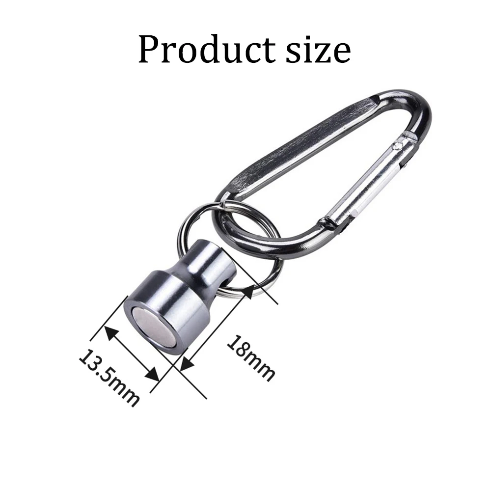 Super Strong Magnets Neodymium Magnets Fishing Magnetic Tool Fly Fishing Retractor Release Clip Keychain Magnets Fishing Clip