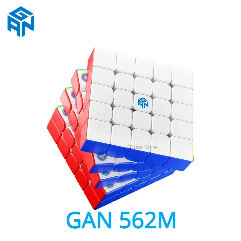 

NEW!!! [ECube] GAN562M 5x5x5 Speed Magic Cube Core Magnetic Stickerless Cube UV Coated Puzzle Frosted Cubo Gifts for Speedcuber