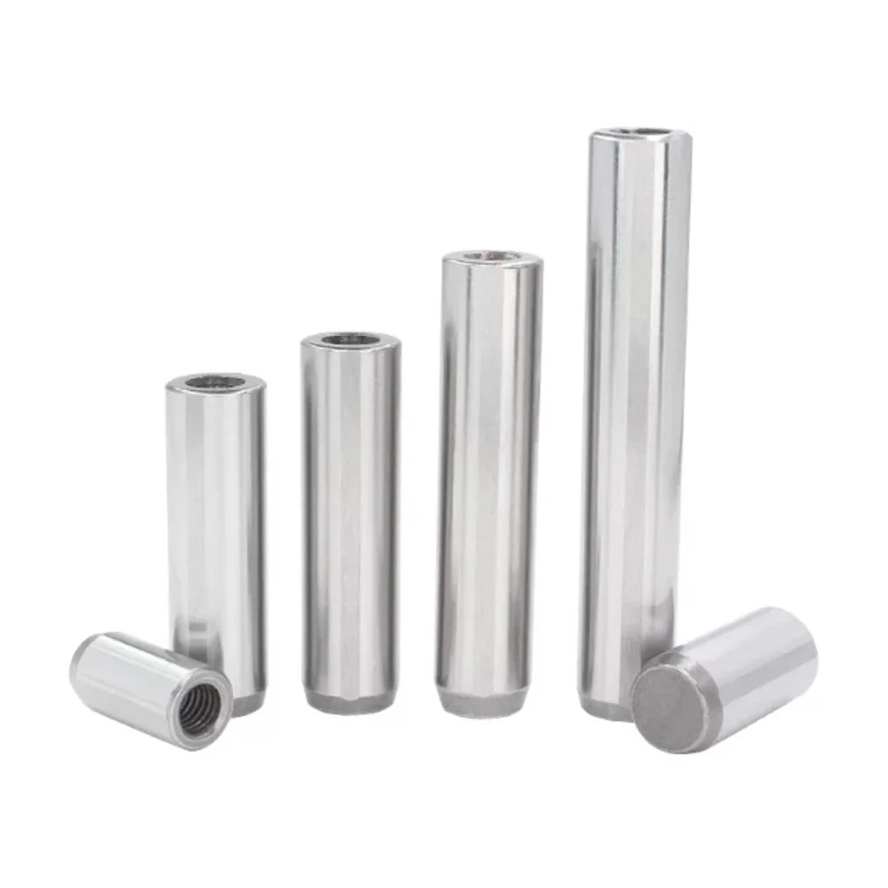 H7 Negative Toleranz M2-M10 Innengewinde Zylindrischer Stift MSTH Lagerstahl SUJ2 Metall-Positionierungsstange Auto-Werkzeug Befestigungsstift – Detail 9