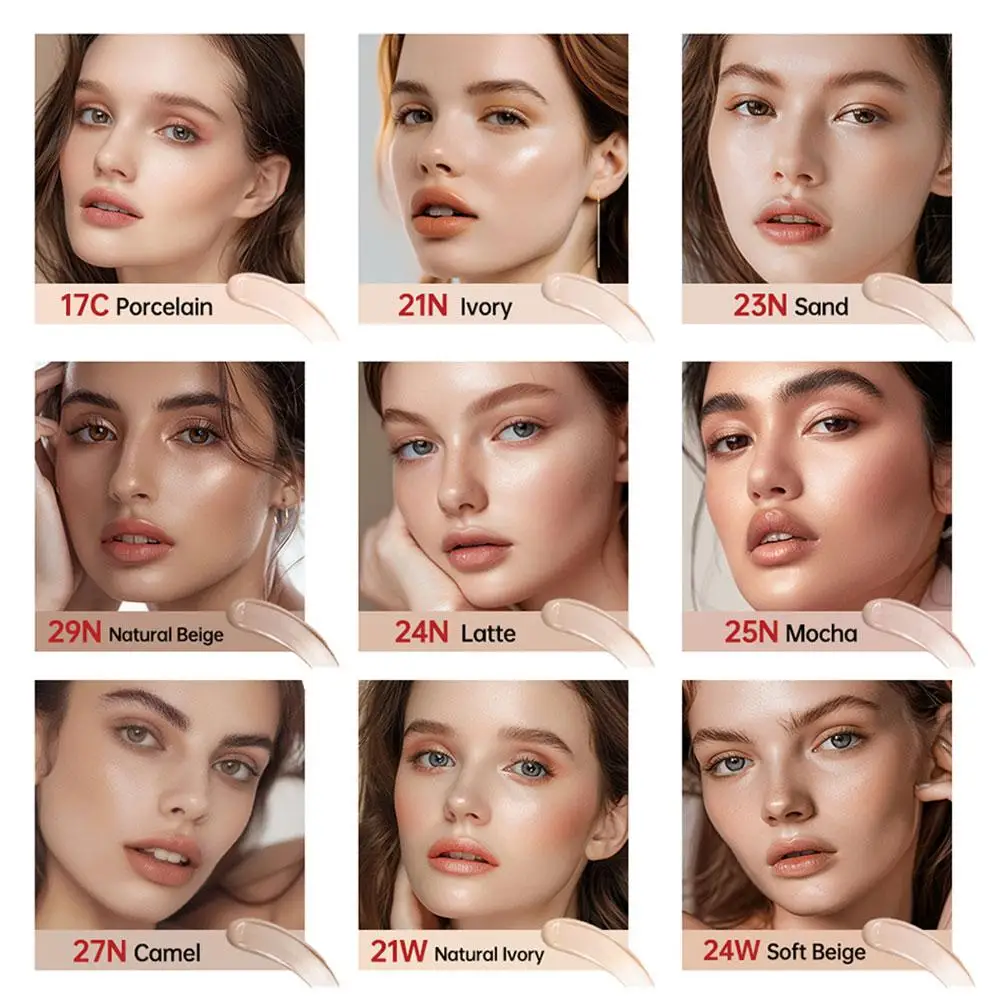Copertura a lunga durata Protezione solare Cuscino d'aria Crema BB senza pori Impermeabile Controllo olio Base morbida per trucco viso Cosmetici