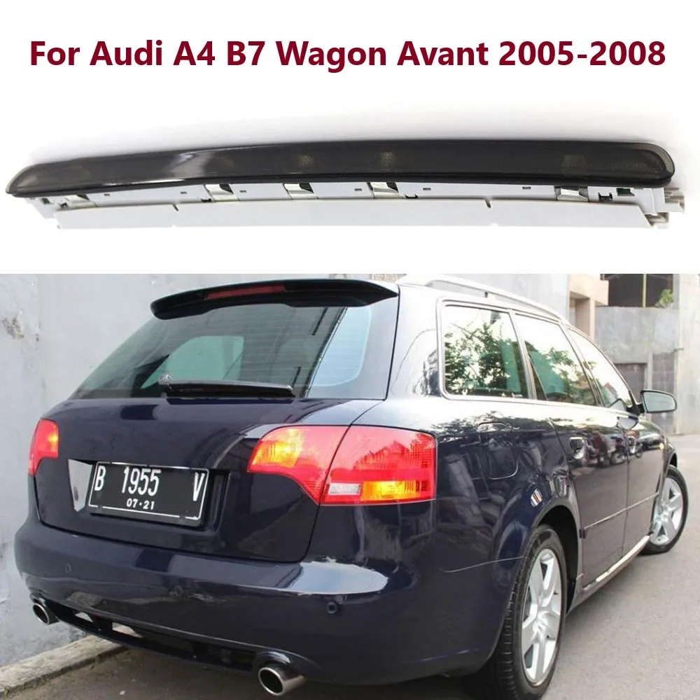 Car LED Third Brake Light High Mount Stop Lamp Tail Light Warning Lamp For Audi A4 B7 Wagon Avant 2005 2006 2007 2008 8E9945097B