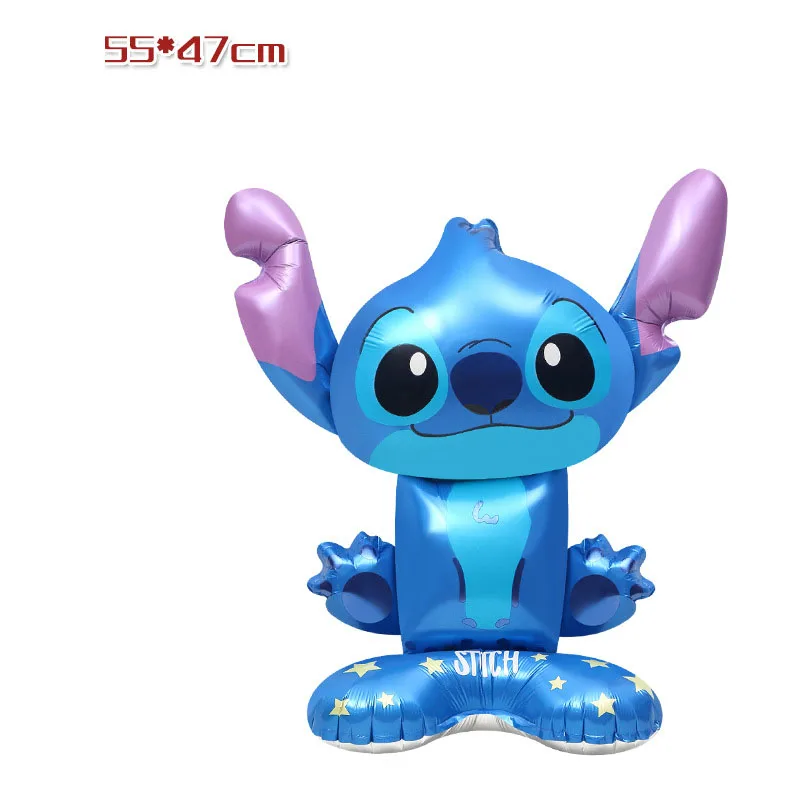 Décorations de fête d'anniversaire pour enfants, premier 6e anniversaire, ensemble de ballons Stitch, ballons mignons, fournitures de douche de bébé, cadeaux pour enfants