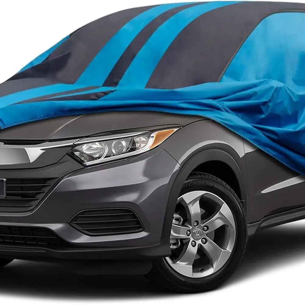 

Custom-Fit Waterproof Car Cover for Honda HRV (2016-2025) - Lightweight Protection Against Sun, UV, Rain, Dust, Snow, and Wind