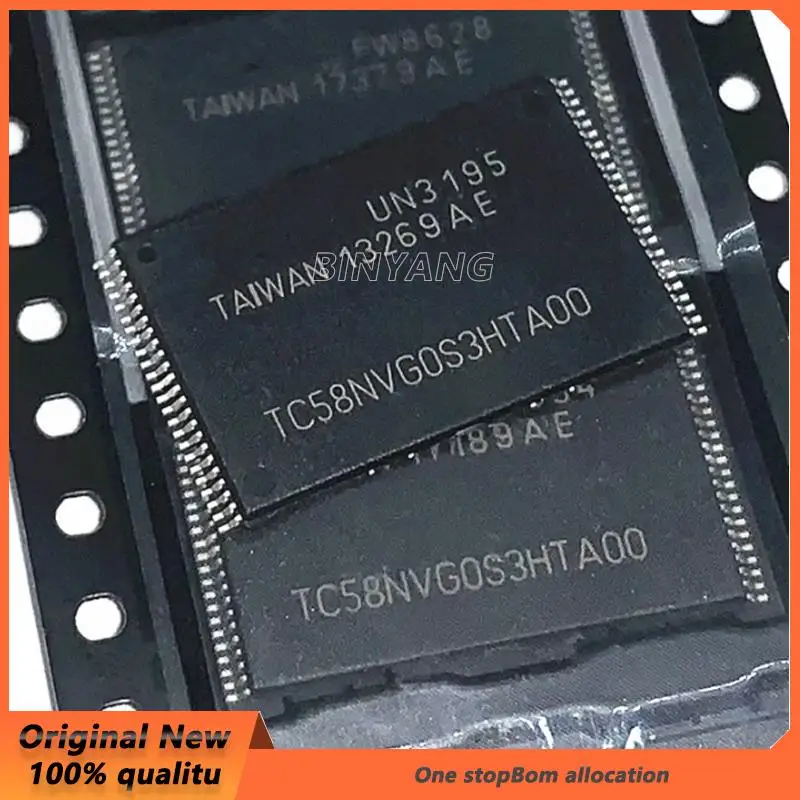 100% New Original TC58NVG0S3HTA00 NAND Flash Memory TSOP48 TC58NVGOS3HTA00 (5-20piece)