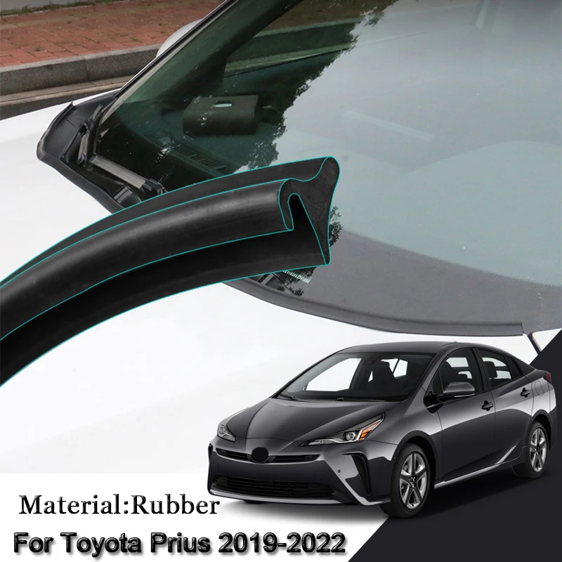 

Car Seal Strip Windshied Spoiler Filler Protect Edge Weatherstrip Strips Sticker Auto Accessories Fit For Toyota Prius 2019-2022