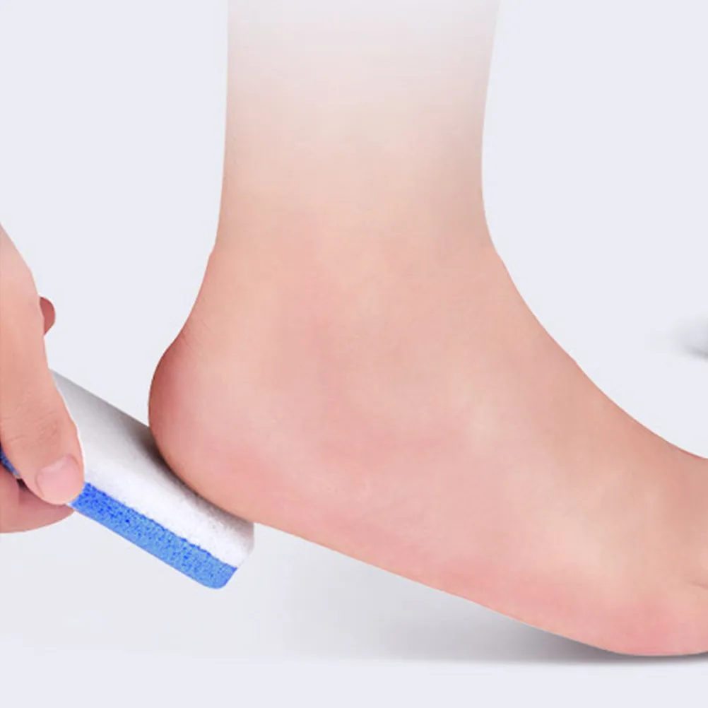 2Pcs Foot Pumice Stone Callus Remover Foot Dead Skin File Washable Reusable Pedicure Tool for Smooth Feet Pedicure Supplies