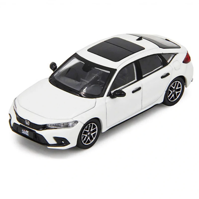 1/43 HONDA Civic Alloy Car Model Diecasts Metal Vehicles Car Model High Simulation Miniature Scale Collection Childrens Toy Gift