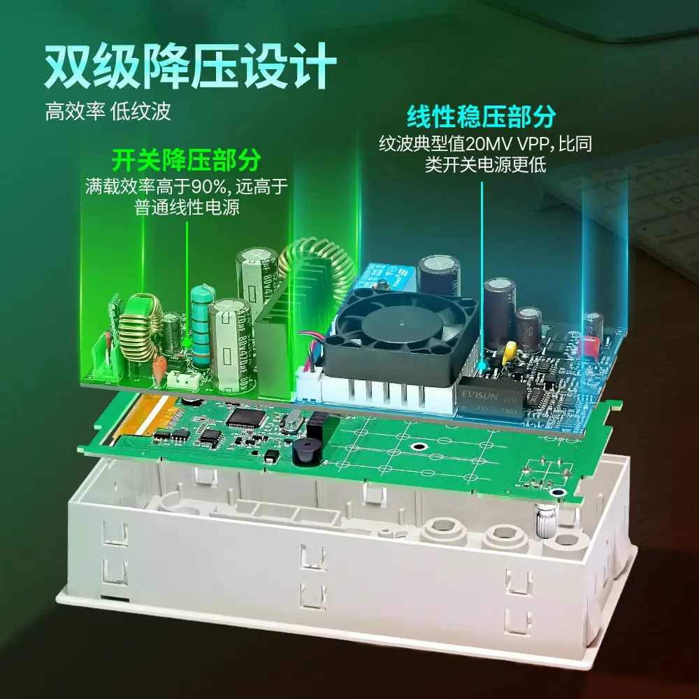 60V Precision Current Voltage Regulation Linear DC Stabilized Power Supply RD6006P Mobile Phone Maintenance Power Supply Table