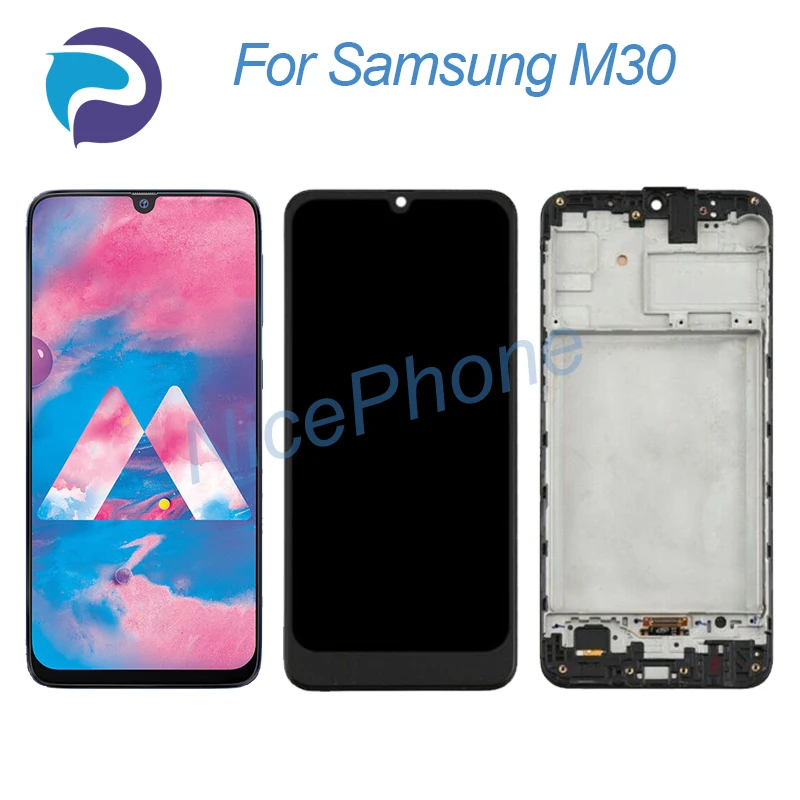 

for Samsung M30 LCD Screen + Touch Digitizer Display 2340*1080 SM-M305F/FN/G/O/1/8 for Samsung M22 screen display LCD