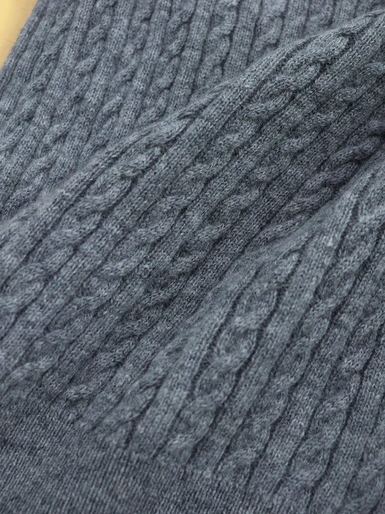 Heidd Grey Series Luxury Knitted Woolen Sweater Short Sleeve Diamond Collar Women's Autumn Fashion Casual Wear Button Closure