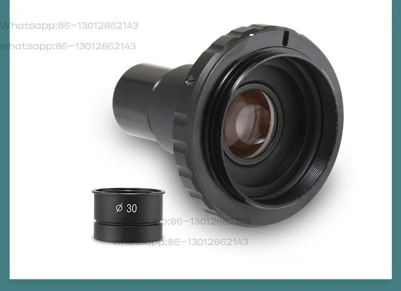 Microscope to SLR camera interface 23.3mm 30mm SLR photography snap ring clip
