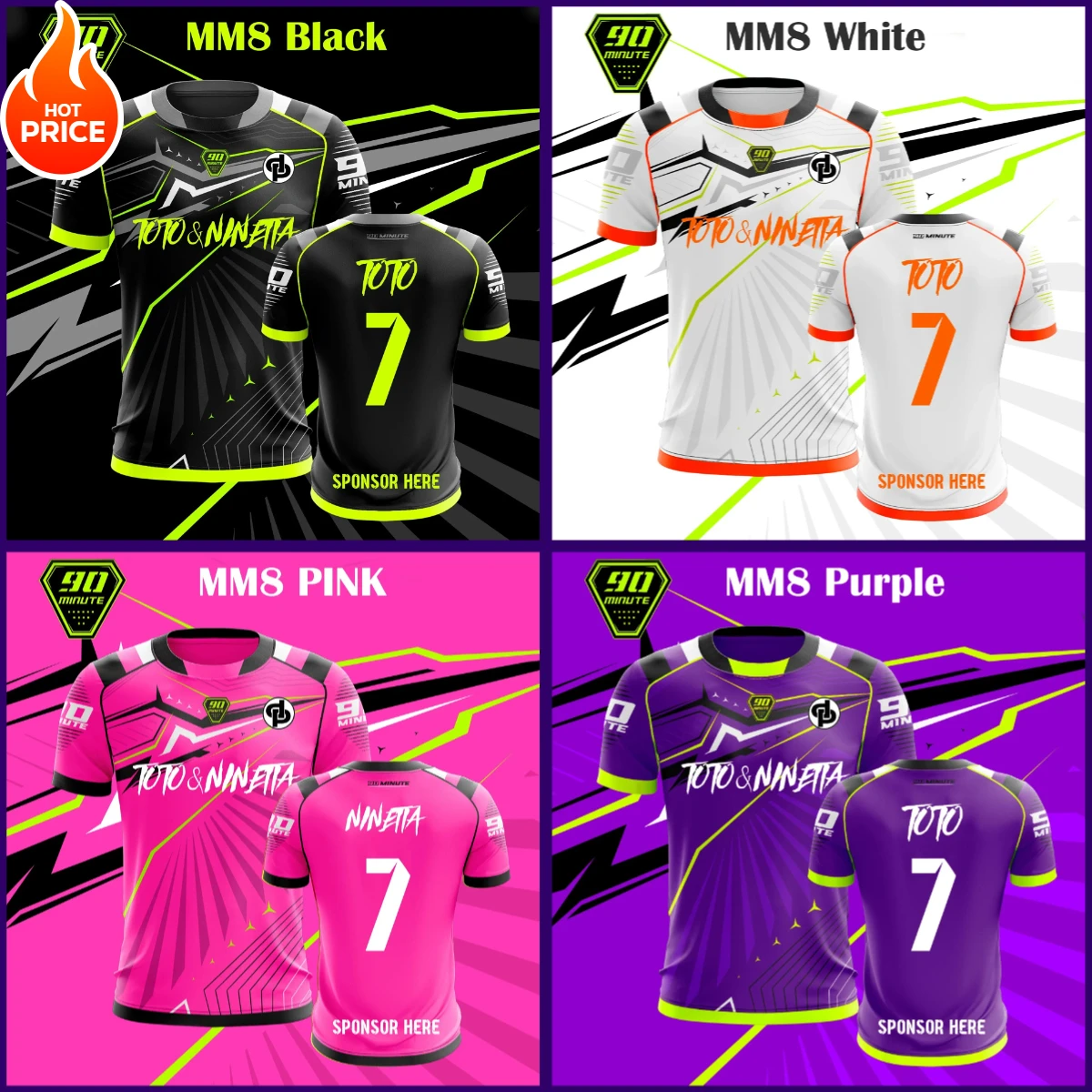 

2025Men's and Women's Breathable Loose Short-sleeved T-shirt 90-minute Series 3D Printed Tshirts Sports Enthusiast Tops T-shirts