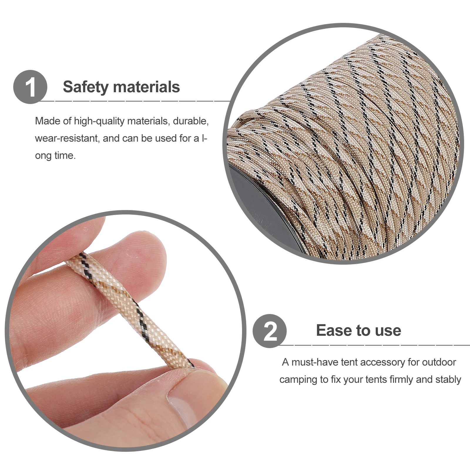 

to Weave Rescue Rope Polypropylene and Polyester Multifunctional Outdoor Bundling