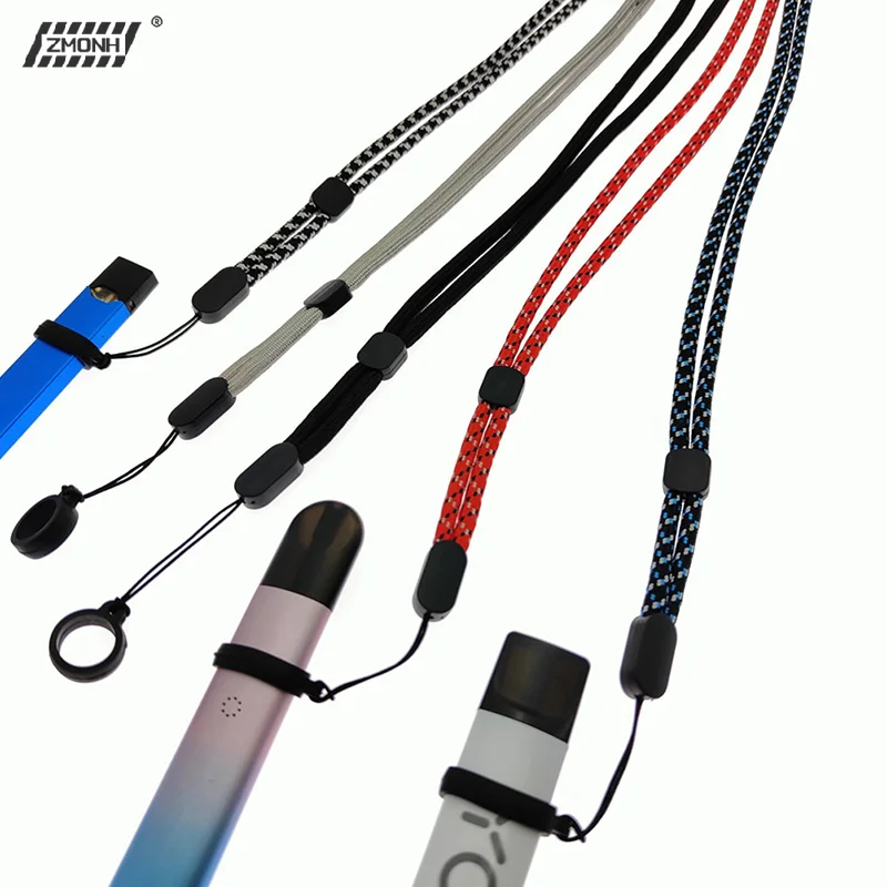 

[H]1PC Portable Silicone Ring Lanyard Hanging Ring Anti-drop Rope