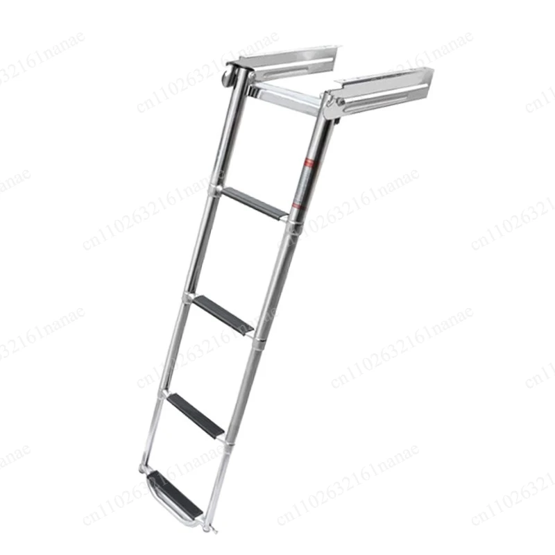Yacht ladder Four marine stainless steel ladders Retractable anti-slide yacht accessories