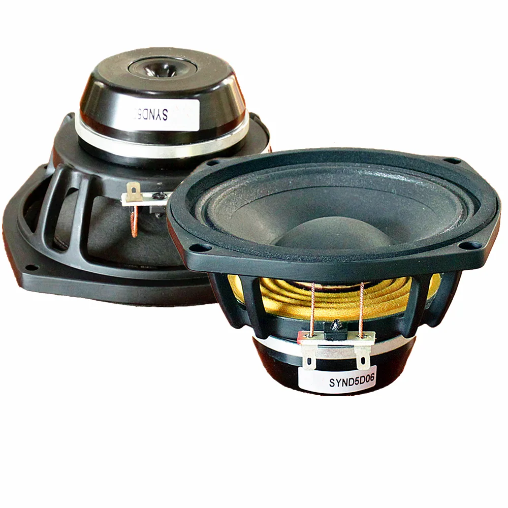 

"5 Inch 100W Speaker Driver SYND5D06, MW Audio Woofer Midrange for PA Line Array System, 16Ω Bass Speaker Unit"