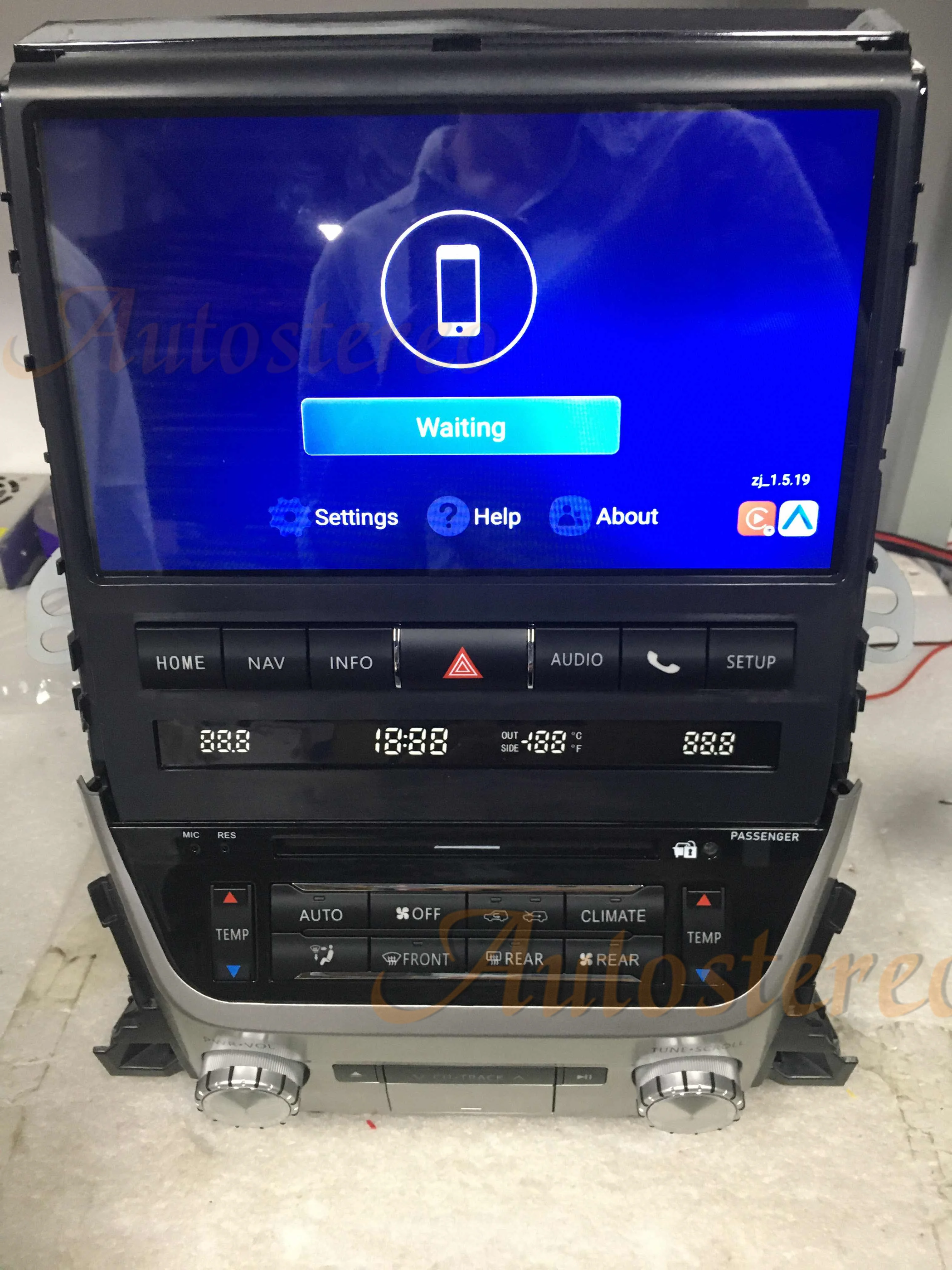 Android OEM VXR V8 Stil Für Toyota Land Cruiser LC200 2016-2021 Auto Stereo Auto GPS Navigation Multimedia Player radio Steuergerät