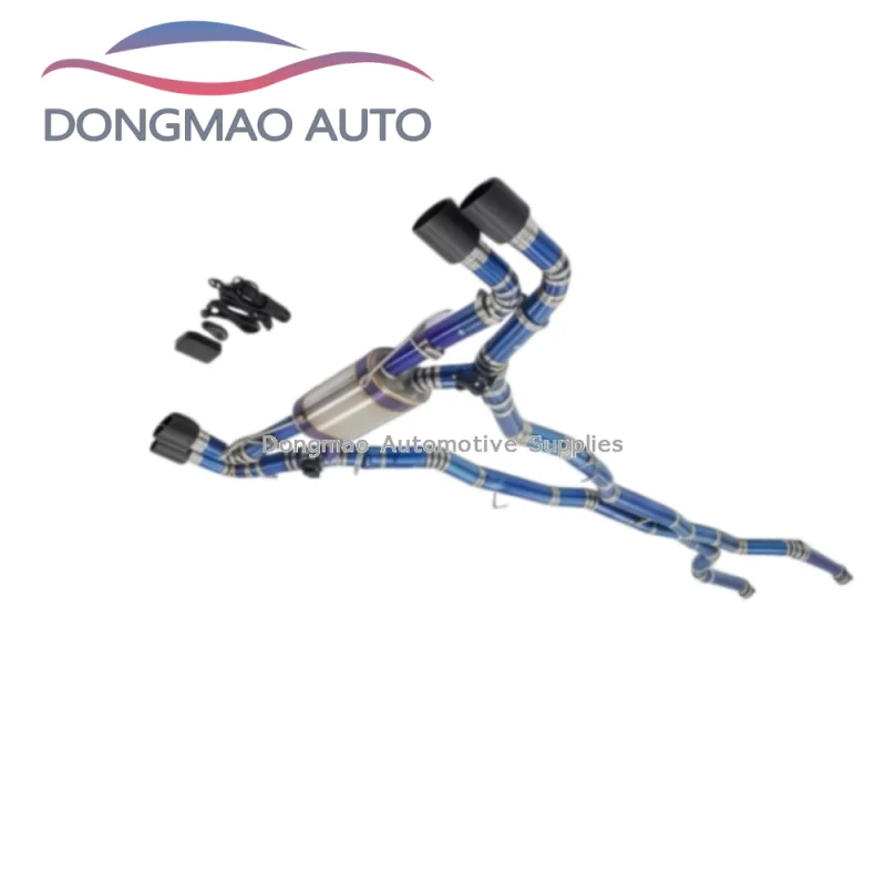Suitable for BMW X5M F95 X6M F96 4.4T titanium alloy high-performance mid tail exhaust system